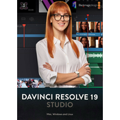 Blackmagic Design DaVinci Resolve Studio - samo za prenos