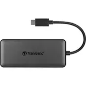 Transcend 3-Port Hub,1-Port PD,SD/MicroSD Reader, USB 3.1 Gen...