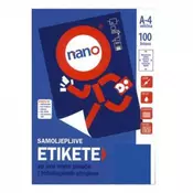 Etikete za laserske i ink-jet pisace Nano, N-04, 35,6x16,9 mm, 100/1