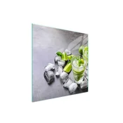 shumee Steklena zaščitna plošča za štedilnik 50x52 Fruit