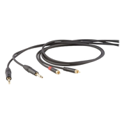 DH profesionalni stereo kabel 2xJ6,3-2xRCA DHS535LU5 5M