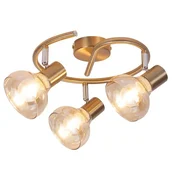 Rabalux 5549 - Reflektor HOLLY 3xE14/40W/230V zlat