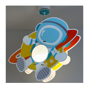 Dalber 41347 - Deciji luster ASTRONAUT 1xE27/15W/230V