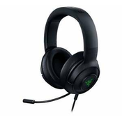 Razer Kraken V3 X, gaming slušalice, crne