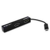 APPROX Android HUB 4 Ports USB 2.0 crno