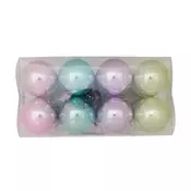 Rayher. Božične kroglice Pastel 6cm, set 16