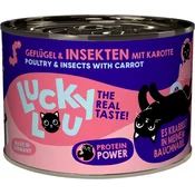 Lucky Lou Life Stage mačja hrana Adult - perutnina in insekti - 200 g