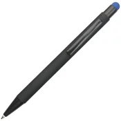 Kemična svinčnik kovinski gumiran plus touch pen yfa2665b oslo sha.črna/modra