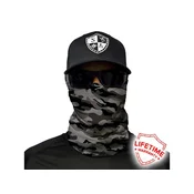Obrazni šal GREY MILITARY CAMO
