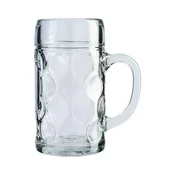 Stölzle-oberglas pivski vrč Isar z oznako 1,0 l, krigel