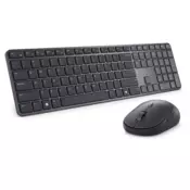 DELL KM726 Pro 7 Slim US tastatura + miš crna 3Yr