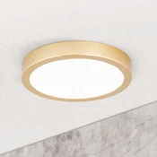 ORION LED stropna svjetiljka Vika, okrugla, mat zlatna, O 18cm - Dnevni boravak/blagovaonica - Moderan - mat zlato, satin finiš - Metal