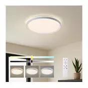 Brilagi - LED prigušiva stropna svetiljka RIVO LED/72W/230V 3000-6000K bela precnik 50 cm + daljinski upravljac