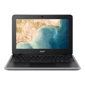 Obnovljeni Acer Chromebook 311 C733U-C4H8, Celeron N4020, 4 GB, 16 GB, sivi