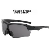 Baixiaoshe Unisex naocare za sunce, Crno-sive