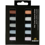 Rembrandt Soft Pastels Grey Tones Set 10 Pieces