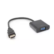 Adapter HDMI M na VGA M crni JWD-HDMI7