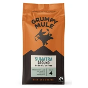 Grumpy Mule Sumatra Ground Coffee, 100% Arabica, mleta kava, bio, 200 g