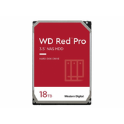 Western Digital 18TB 3.5" SATA III Red Pro (WD181KFGX) hard disk