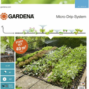 GARDENA Sustav mikro kapanja GARDENA pocetni komplet za biljne površine 13 mm (1/2) duljina cijevi: 25 m