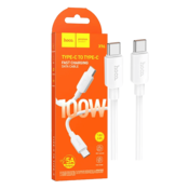 hoco. USB kabl za smartphone, type C, 100W, bijela - X96 Hyper, 100W, White 34831