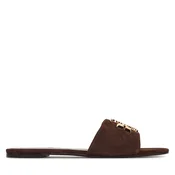 Natikači Tory Burch Eleanor Slide 174839 Rjava