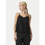 YAS Top Perla 26032812 Črna Regular Fit