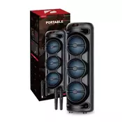 Kbroad Prenosivi Bluetooth zvucnik KTS-2142, Crni