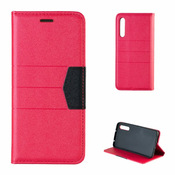 Ovitek za telefon Premium preklopna torbica iPhone SE (2022) rdeča