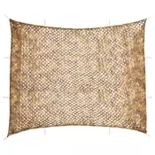 Vidaxl vidaXL Kamuflažna mreža z torbo za shranjevanje 729 x 602 cm peščeno rjava