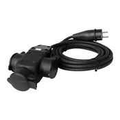 0658B Trojna prenosna vtičnica 16 A 250 V ~ 3500 W IP44 3858883833348