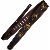 Richter Motörhead Concho Strap Kožnati remen za gitaru Brown/ Old Gold