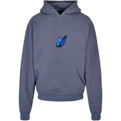 Le Papillon Heavy Oversize Hoody vintageblue