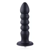 HiSmith HSA91-L Mathew Anal XL Ribbed Dildo Kliclok 28cm Black