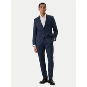 HUGO Obleka Henry/Getlin232X 50558069 Mornarsko modra Slim Fit