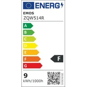 LED RGB prigušiva sijalica GoSmart A60 E27/9W/230V 2700-6500K Wi-Fi Tuya