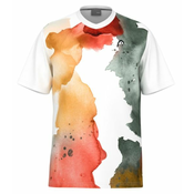 Majica za djecake Head Boys Vision Topspin T-Shirt - print vision/orange alert