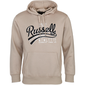 Russell Athletic PARK - PULL OVER HOODY, muški pulover, bež A30212