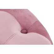 Set taburea velvet pink / 2 80x80x42