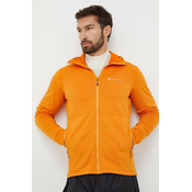Sportska dukserica Montane Protium boja: narancasta, s kapuljacom, bez uzorka