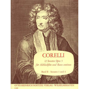 CORELLI:12 SONATEN OP.5 BAND 2,ALTBL.FL 3-4