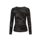 studioselect Bluza Lilian čokolada/črna