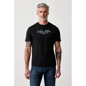 Calvin Klein Jeans Majica LV04RH830G Črna Regular Fit
