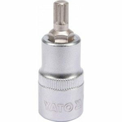 YATO Nastavek 1/2 Večzobni bit M8 55 mm
