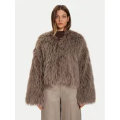 Eleh Krzno Grigio Fango EFW250306 Rjava Regular Fit