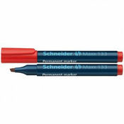 Flomaster Schneider, permanent marker, Maxx 133, 1-4 mm, crveni