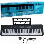 TERRIS TK-500 BK mini klaviatura