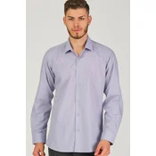 G926 DEWBERRY MENS SHIRT-GREY