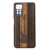 shumee Xiaomi Redmi Note 11 Pro leseno ohišje za kitaro Ziricote
