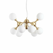 Ideal Lux - Lestenec na vrvici NODI 9xE14/28W/230V medenina